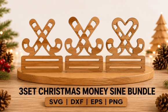 Candy Cane Cash Gift Holder: A Winter Amp Laser Cutting Delight
