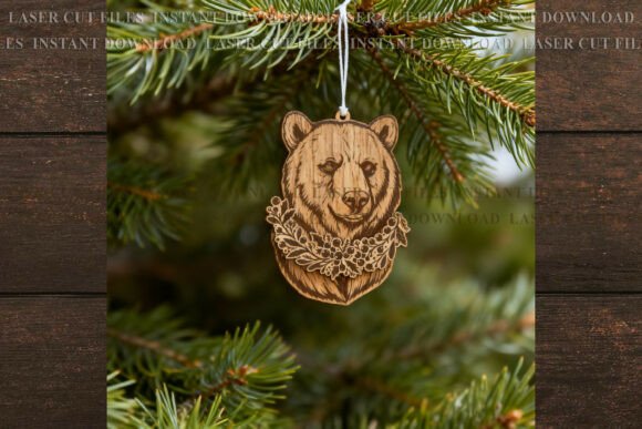 Christmas Bear Ornament Svg Laser Cut Review