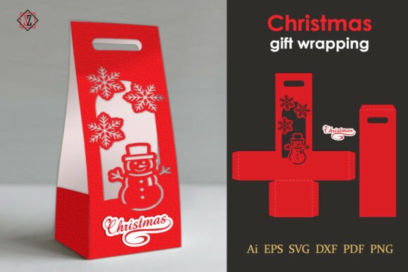Christmas Gift Wrapping: A Perfect SVG for Crafters