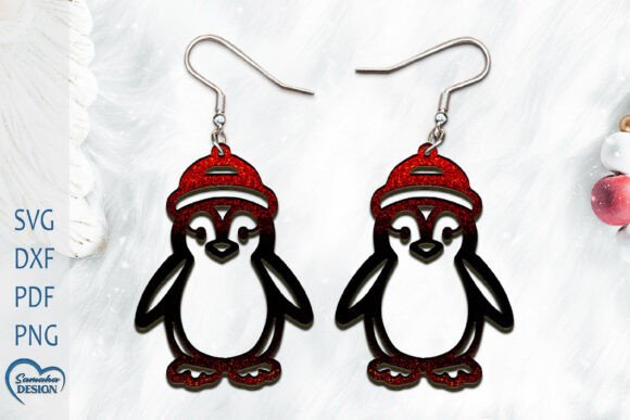 Festive Earrings Laser Cut: Perfect for Christmas Crafting