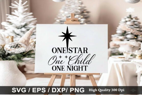 One Star One Child One Night SVG: A Versatile Graphics Asset