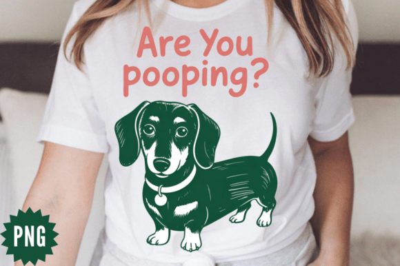 Review: Funny Dachshund Quote PNG for Graphics & Illustrations